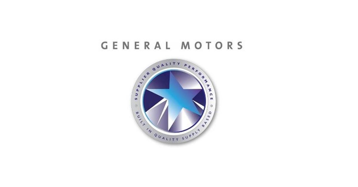 General Motors supplier quality excellence award