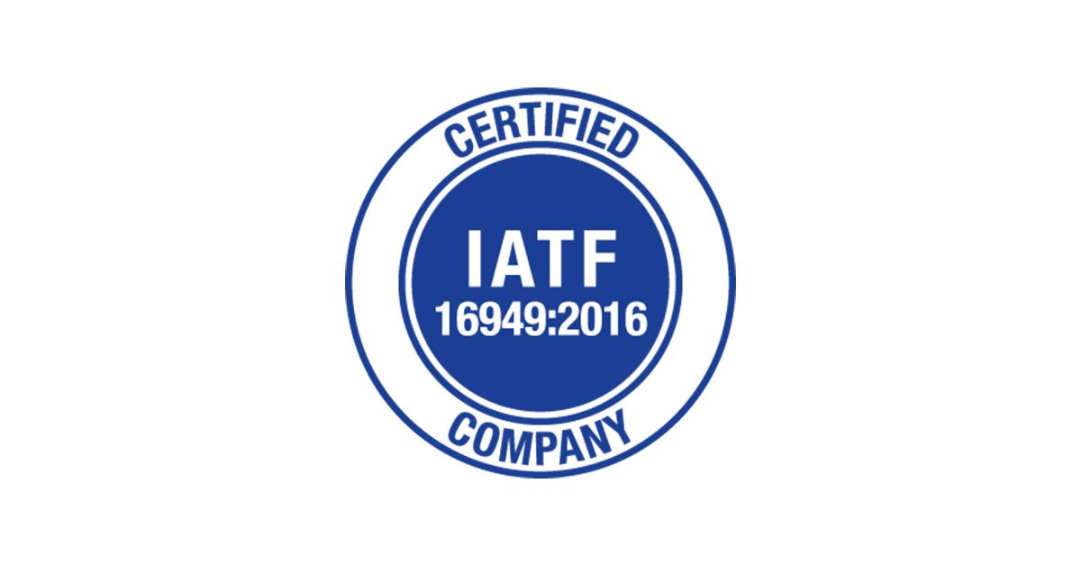 IATF 16949 certification